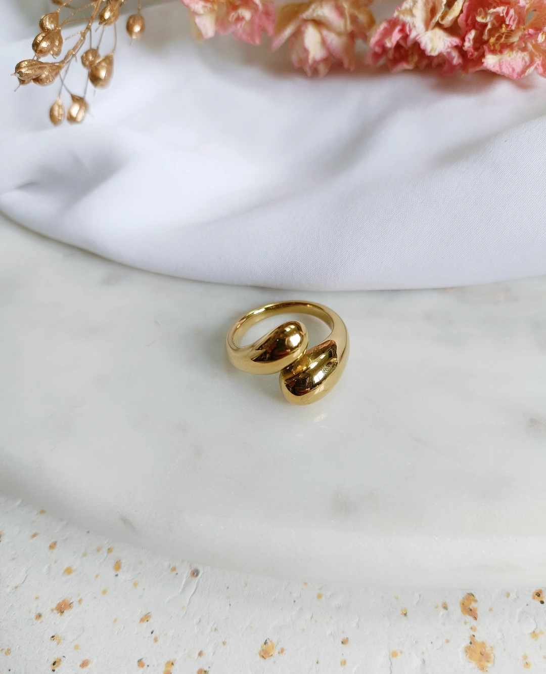 Bague en acier inoxydable - Doudou
