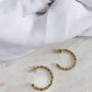 Boucles d'oreilles en acier inoxydable - Fred