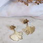 Boucles d'oreilles en acier inoxydable - Abby