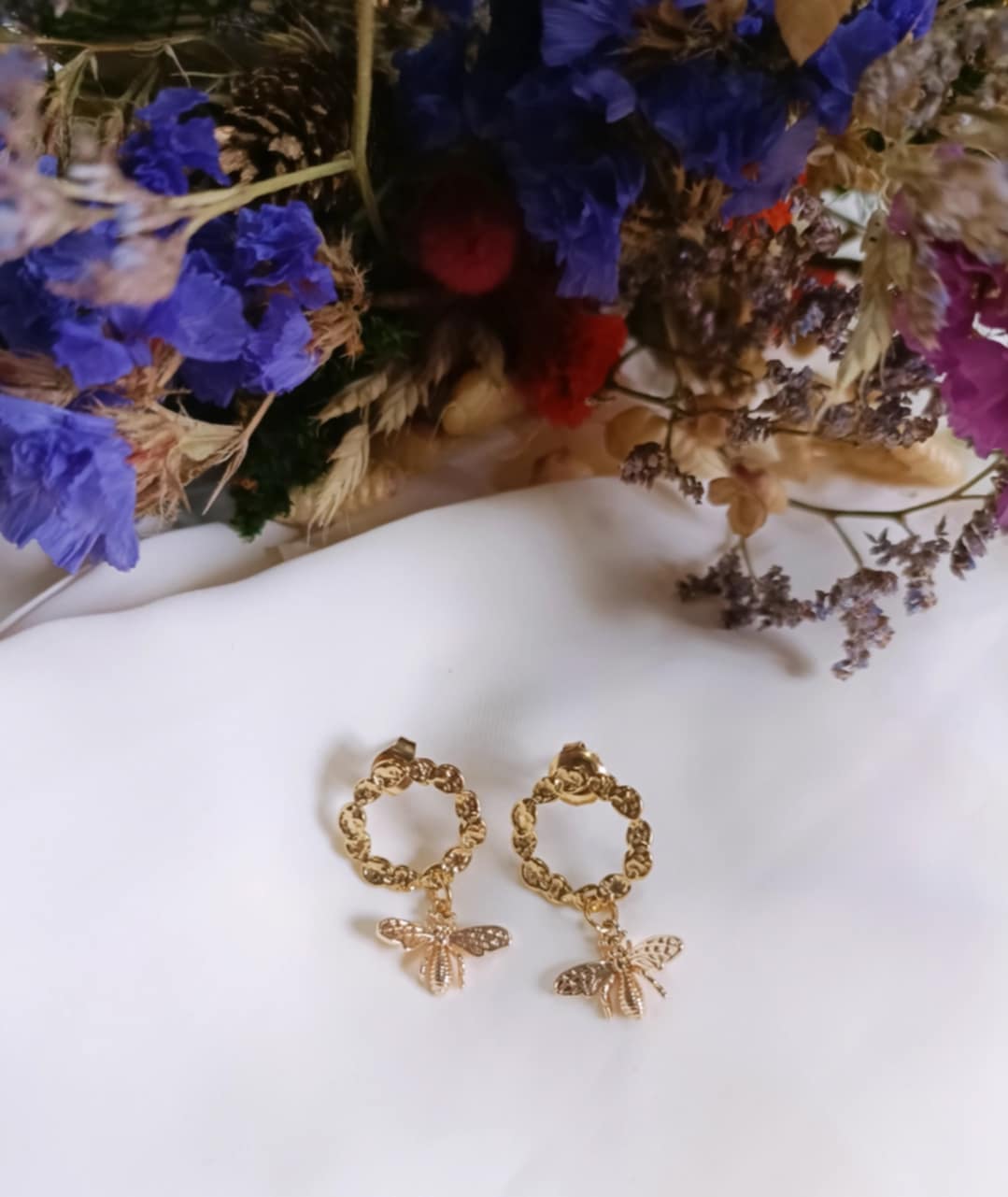 Boucles d'oreilles en acier inoxydable - Loulou