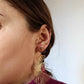 Boucles d'oreilles en acier inoxydable - Ginko
