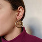 Boucles d'oreilles en acier inoxydable - Séléna