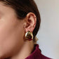Boucles d'oreilles en acier inoxydable - Ingrid