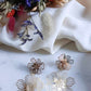 Boucles d'oreilles en acier inoxydable - Nausica