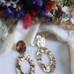 Boucles d'oreilles en acier inoxydable - Mireille