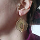 Boucles d'oreilles en acier inoxydable - Lorie