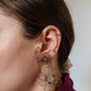Boucles d'oreilles en acier inoxydable - Nausica