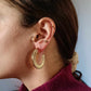 Boucles d'oreilles en acier inoxydable - Frida