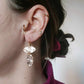 Boucles d'oreilles en acier inoxydable - Solie