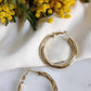 Boucles d'oreilles en acier inoxydable - Angelina