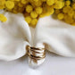 Bague en acier inoxydable - Patrizia