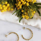 Boucles d'oreilles en acier inoxydable - Fred