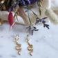 Boucles d'oreilles en acier inoxydable - Siné