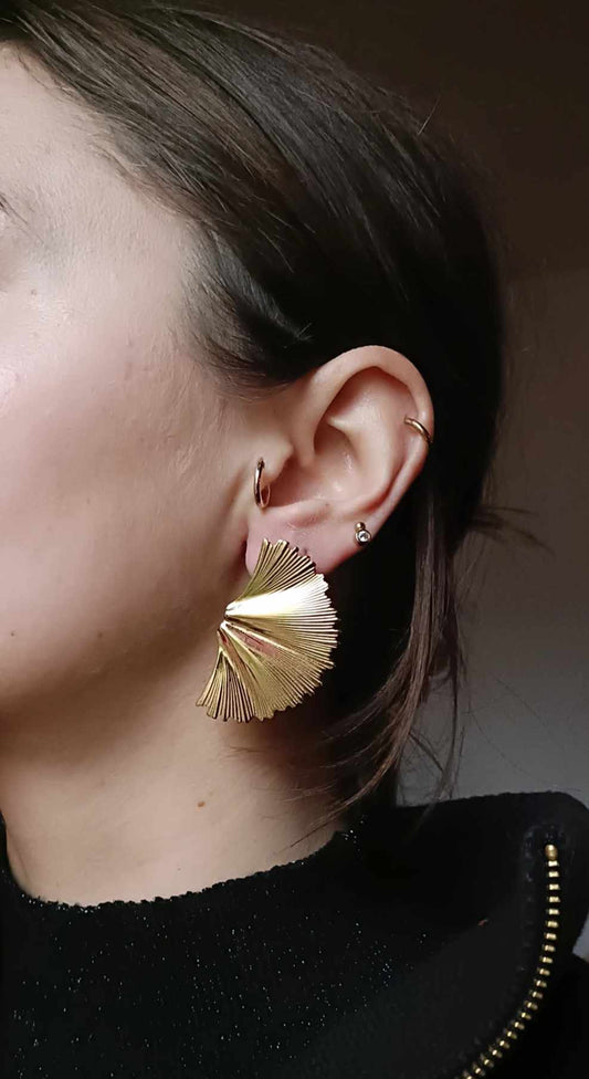 Boucles d'oreilles en acier inoxydable - Chiara