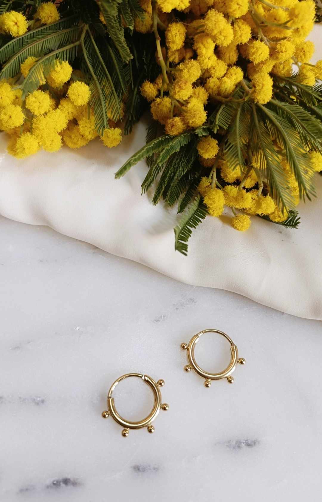 Boucles d'oreilles en acier inoxydable - Pima