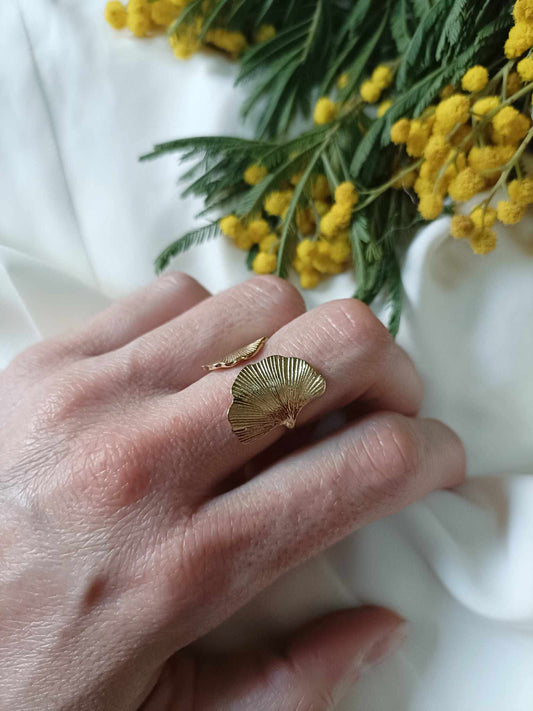 Bague en acier inoxydable - Josie