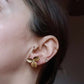 Boucles d'oreilles en acier inoxydable - Mimose
