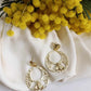 Boucles d'oreilles en acier inoxydable - Elie