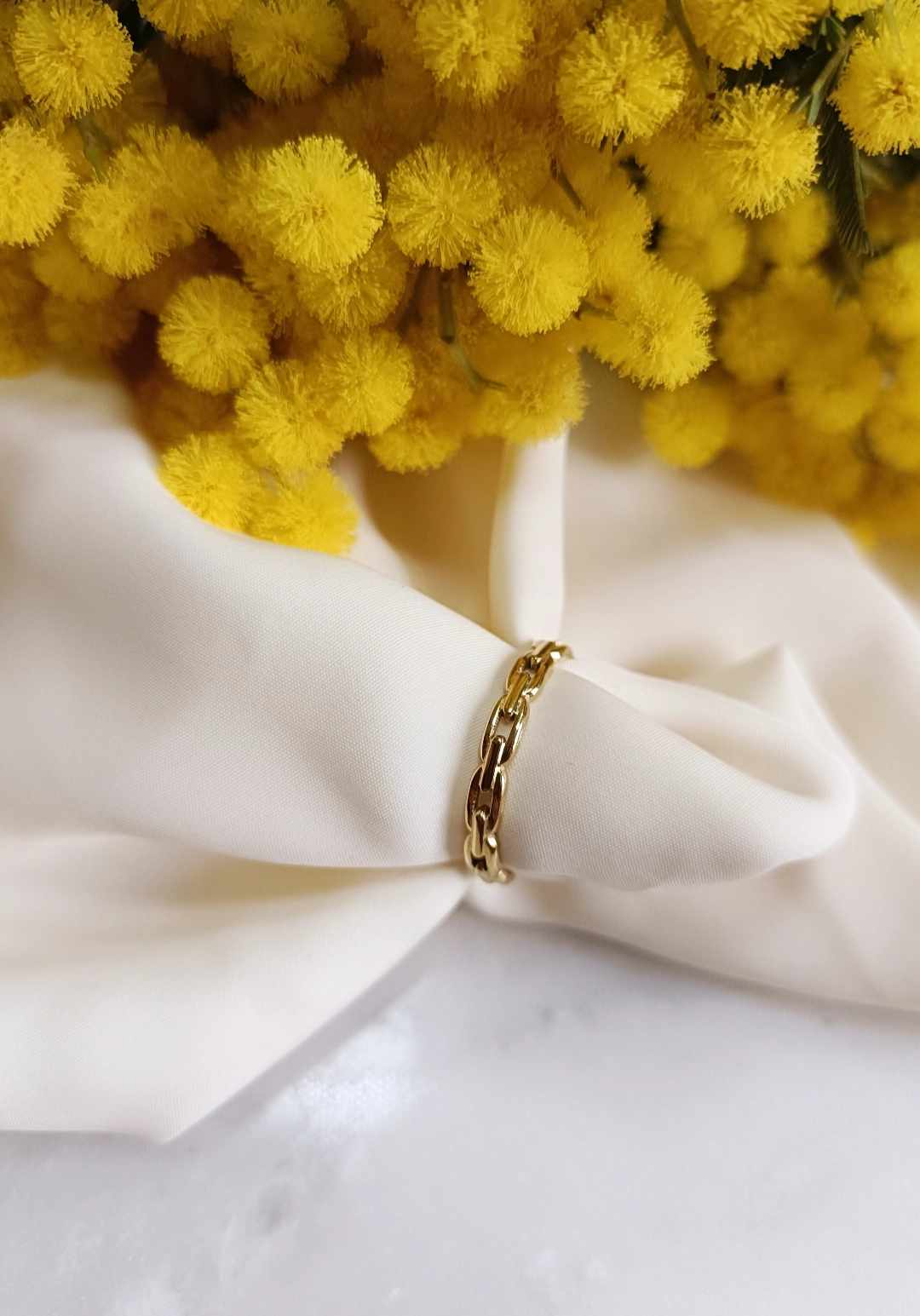 Bague en acier inoxydable - Lisette