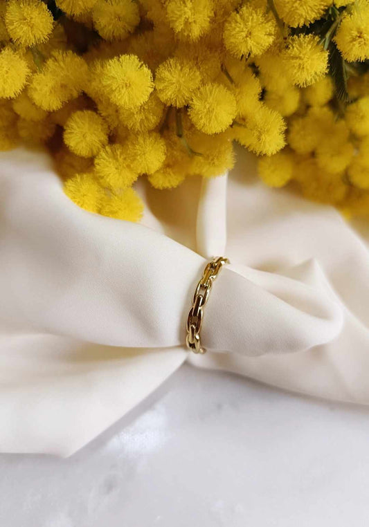 Bague en acier inoxydable - Lisette