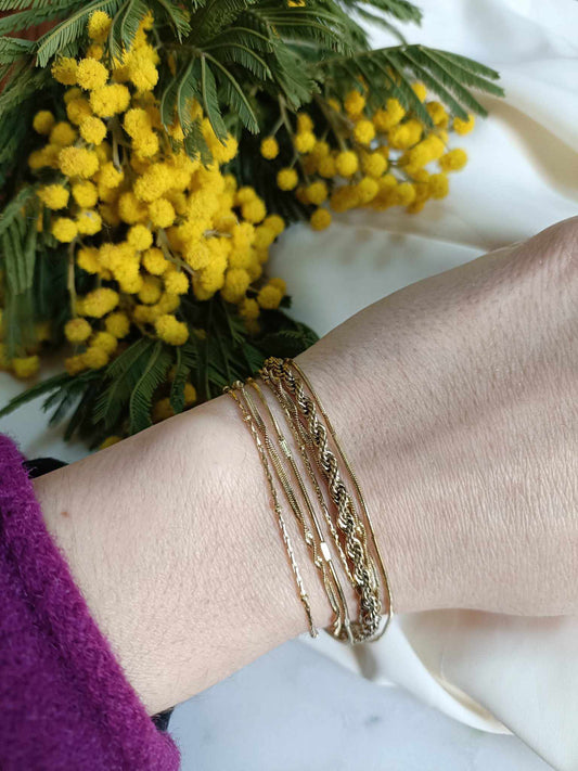 Bracelet en acier inoxydable - Luna