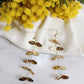 Boucles d'oreilles en acier inoxydable - Tulipa