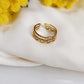 Bague en acier inoxydable - Sacha