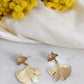 Boucles d'oreilles en acier inoxydable - Abby