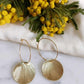 Boucles d'oreilles en acier inoxydable - Eloise