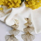 Boucles d'oreilles en acier inoxydable - Ginko