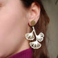 Boucles d'oreilles en acier inoxydable - Isa