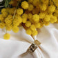 Bague en acier inoxydable -Alaia