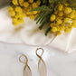 Boucles d'oreilles en acier inoxydable - Némésis