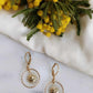 Boucles d'oreilles en acier inoxydable - Kina