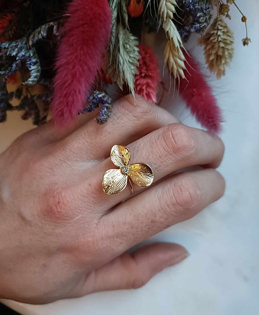 Bague en acier inoxydable - Emmanuelle