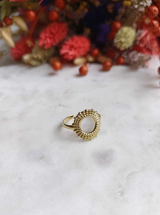 Bague en acier inoxydable - Laura