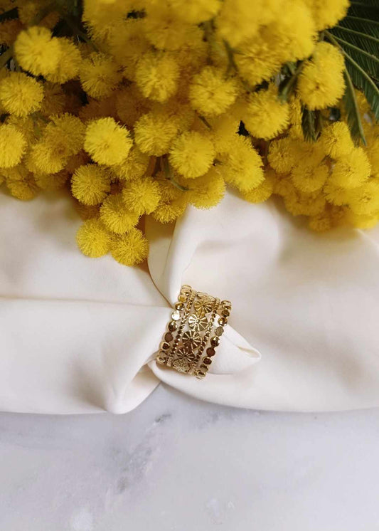 Bague en acier inoxydable - Iliette