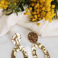 Boucles d'oreilles en acier inoxydable - Mireille