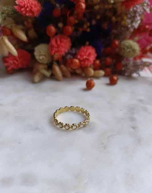 Bague en acier inoxydable - Anne