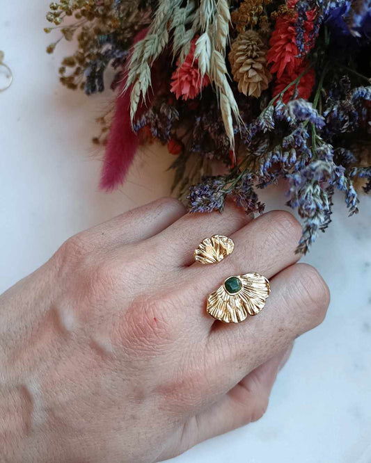 Bague en acier inoxydable - Noa