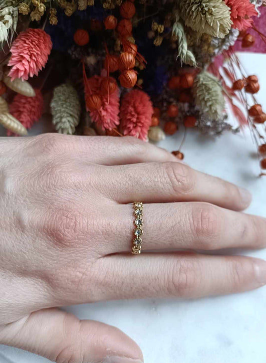 Bague en acier inoxydable - Anne