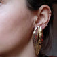 Boucles d'oreilles en acier inoxydable - Plume