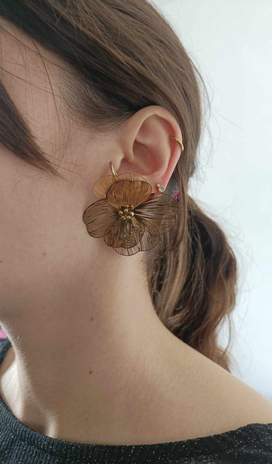 Boucles d'oreilles en acier inoxydable - Soho