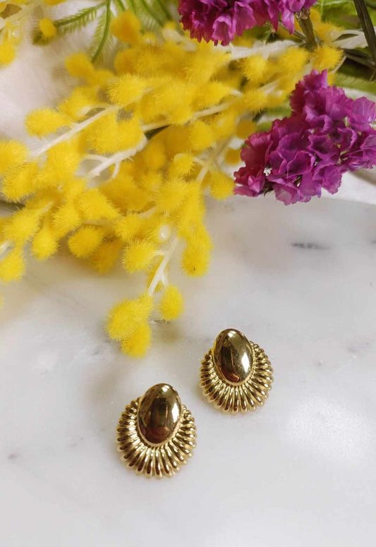 Boucles d'oreilles en acier inoxydable - Persée