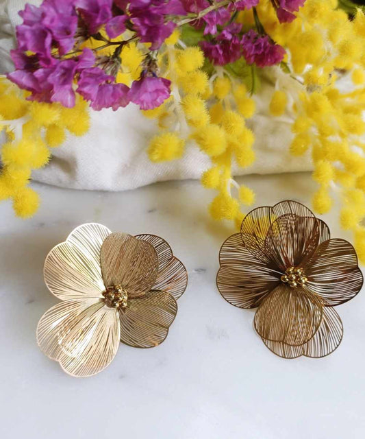 Boucles d'oreilles en acier inoxydable - Soho