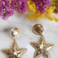 Boucles d'oreilles en acier inoxydable - Stars