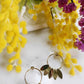 Boucles d'oreille en acier inoxydable - Margaux