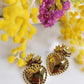 Boucles d'oreilles en acier inoxydable - Amour