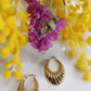 Boucles d'oreille en acier inoxydable - Ina