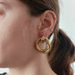 Boucles d'oreilles en acier inoxydable - Berthe